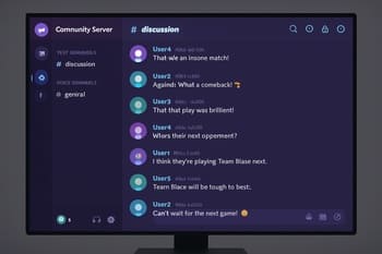 Discord serverində NeonTide community kanallarının siyahısı